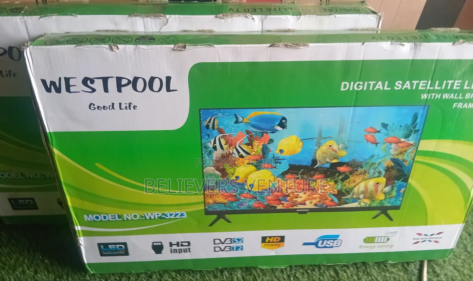 Simple Life Westpool Digital Satellite 32 Inches Tv Set
