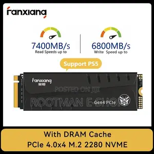 Fanxiang S770 4tb 4.0 Nvme SSD -M.2 2280 Internal Solid Drive for Ps5