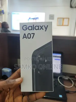 New Samsung Galaxy A07 4G 64 GB Black