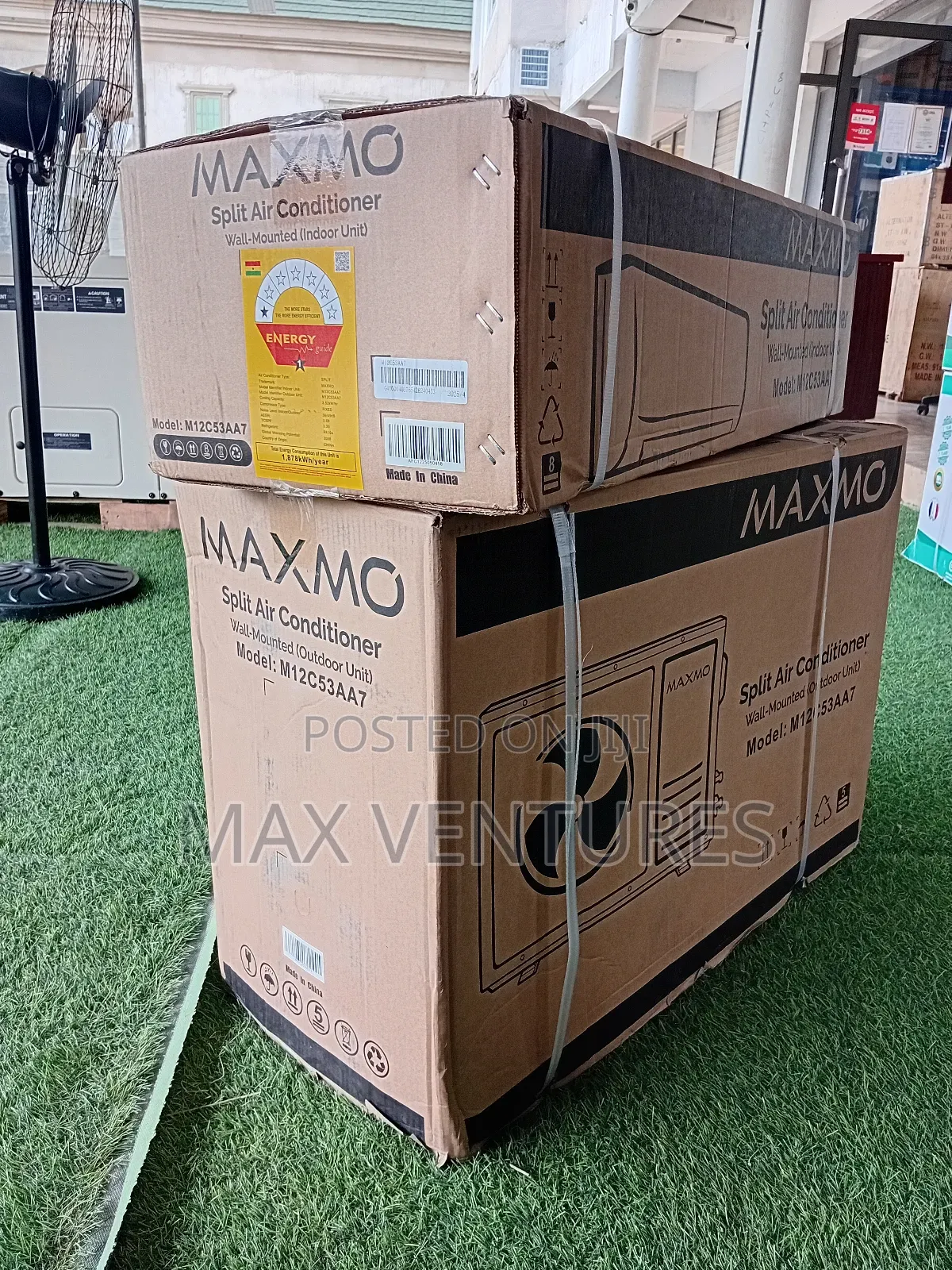 Maxmo 1.5hp Split Type Air Conditioner Silent Smooth Airflow Maxmo