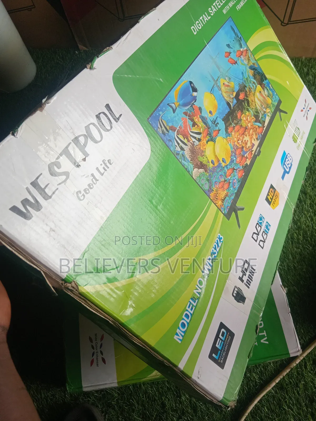 User-Friendly Westpool Digital Satellite 32 Inches Tv Set