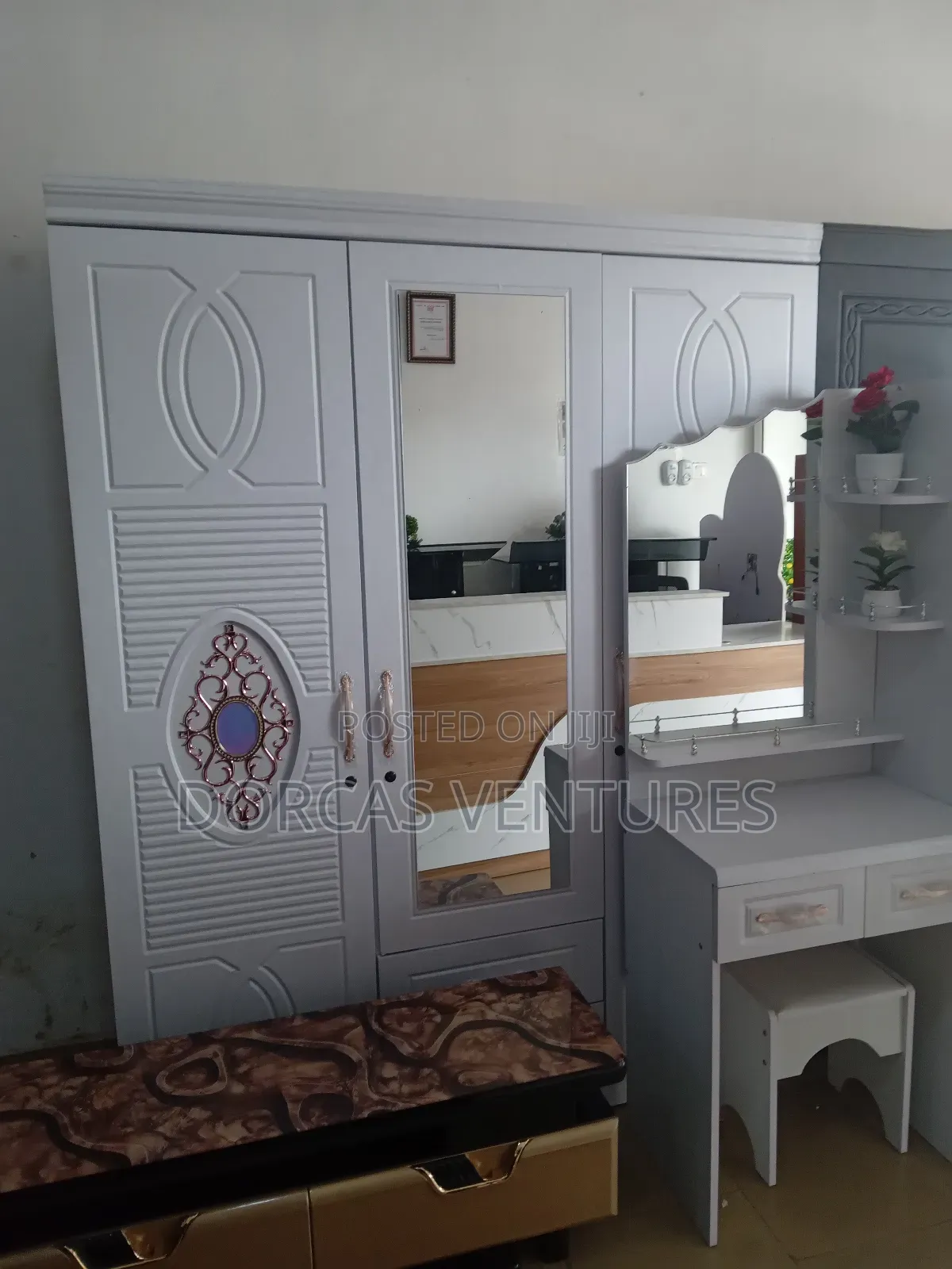 White Brighton Dean Wardrobe