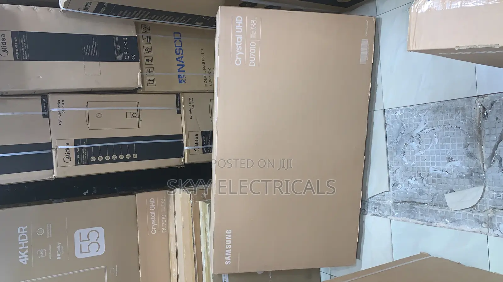 Samsung 65”Crystal Uhd 4k Series 8 Tv