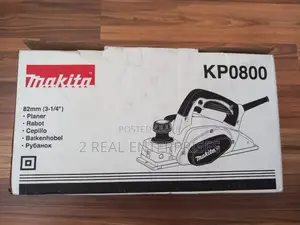 Makita Electric Heavy Duty Planer With Fine Depth Adjustment Kp0800