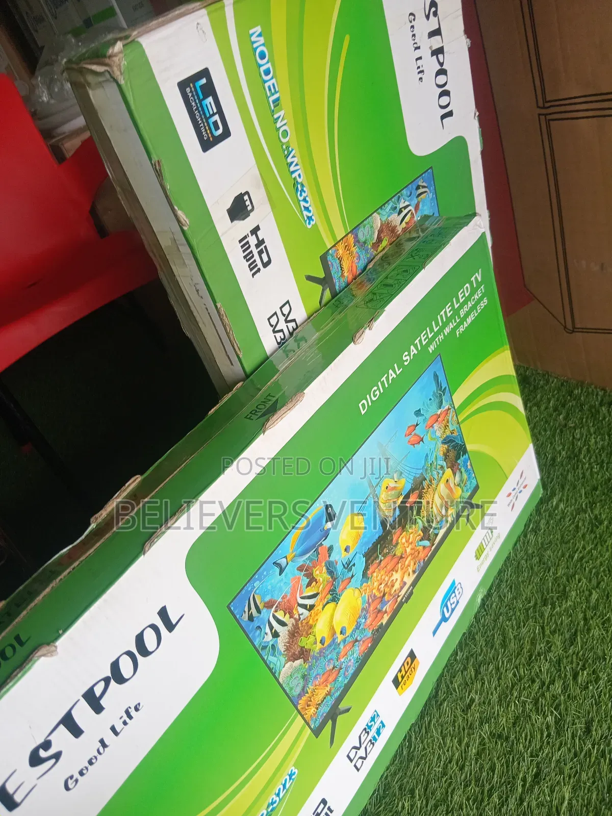 Westpool Digital Satellite Frameless 32 Inches Tv Set