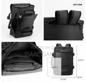 Fashionable 3-dimensional Multi-purpose Travel Backpack/Storagehandbag