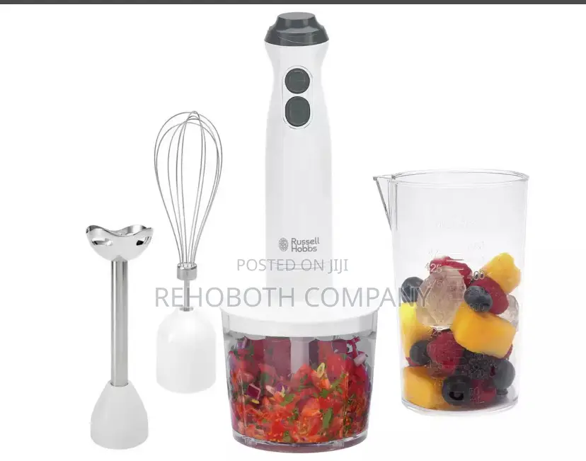 Russell Hobbs To-Go N700105 - Gourde 600 Ml Avec Couvercle Pour Blender 2 En 1, Sans BPA, Idéale Pour Smoothies Et Sport