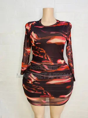 Mesh Mini Dress