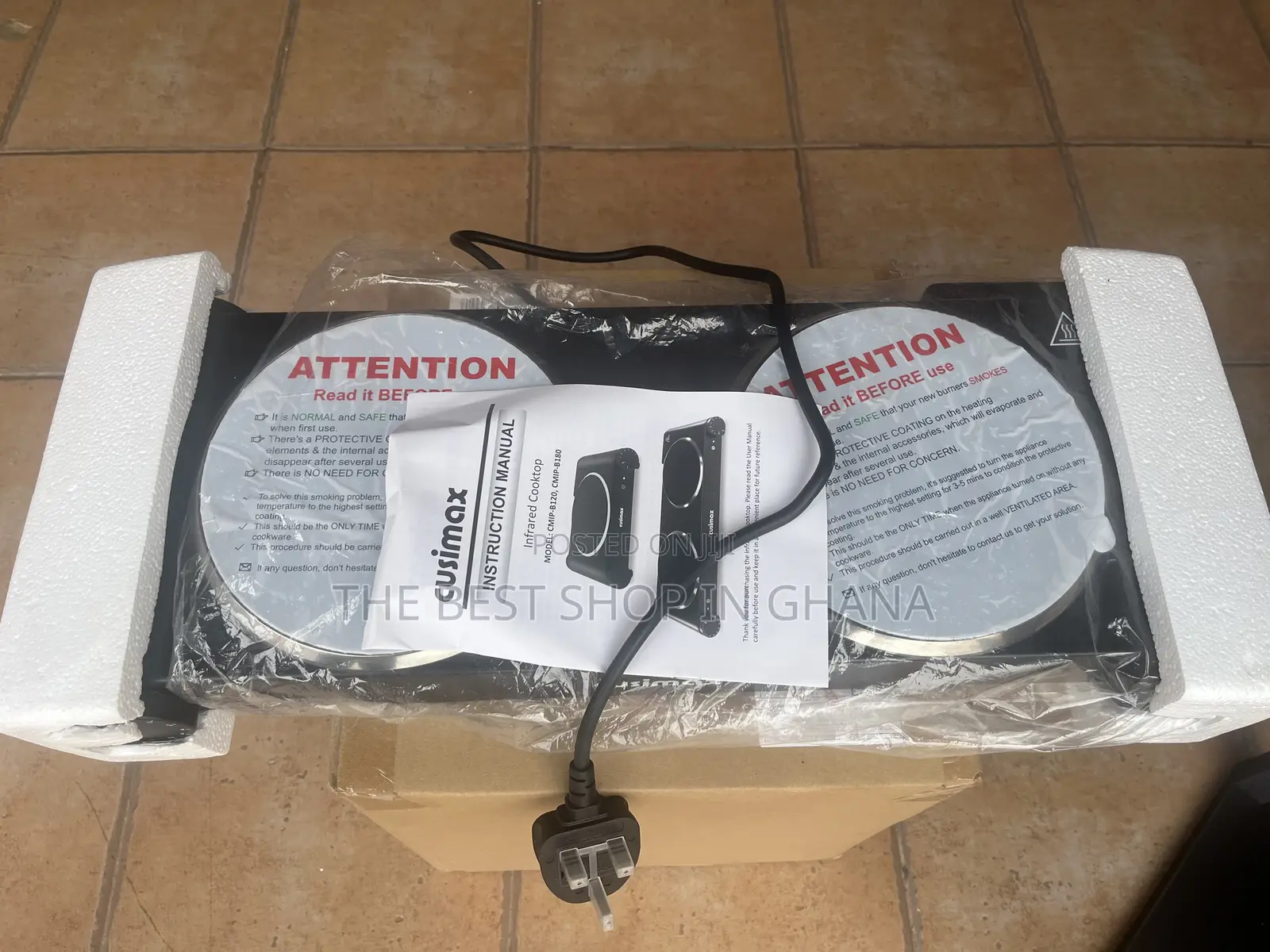 Cusimax Double Hot Plate From Uk Available for Sale