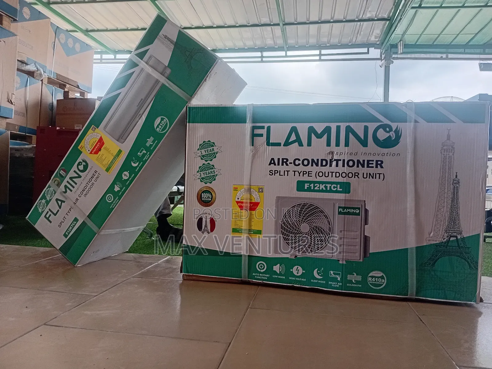 New Flamino 1.5hp Split 1year Warranty