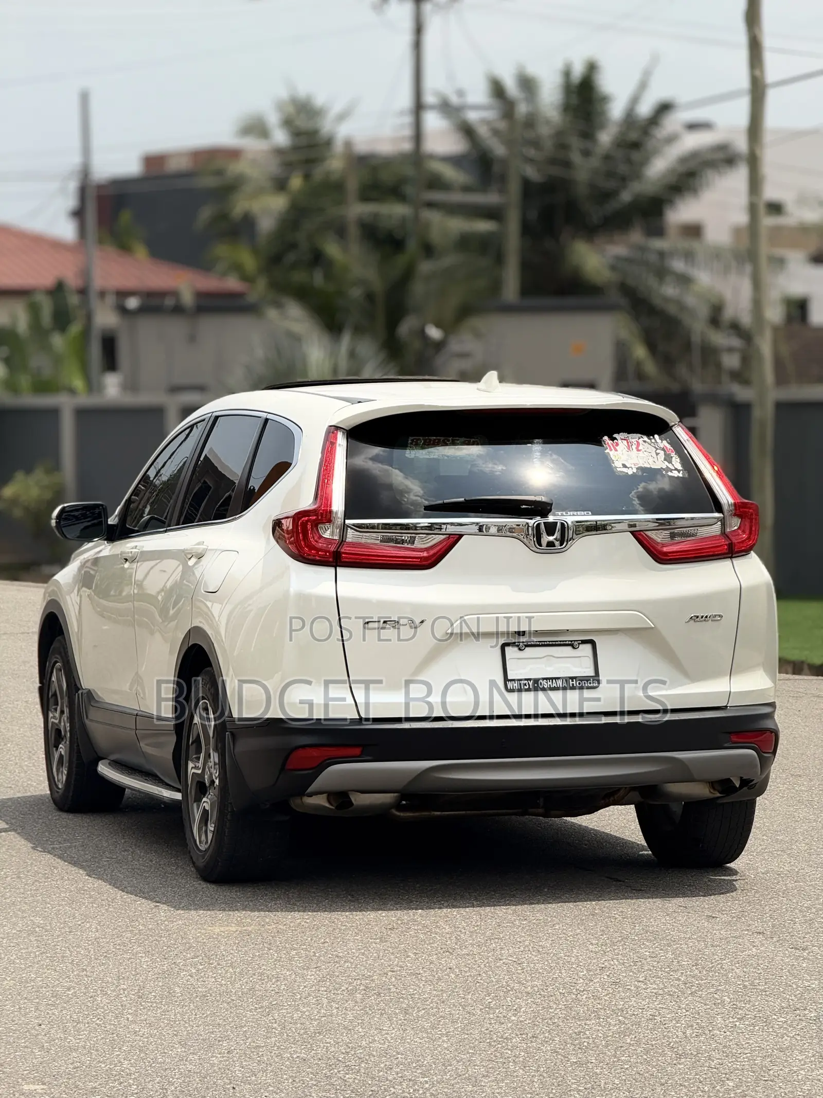 Honda CR-V EX-L 4dr SUV AWD (1.5L 4cyl CVT) 2017 White