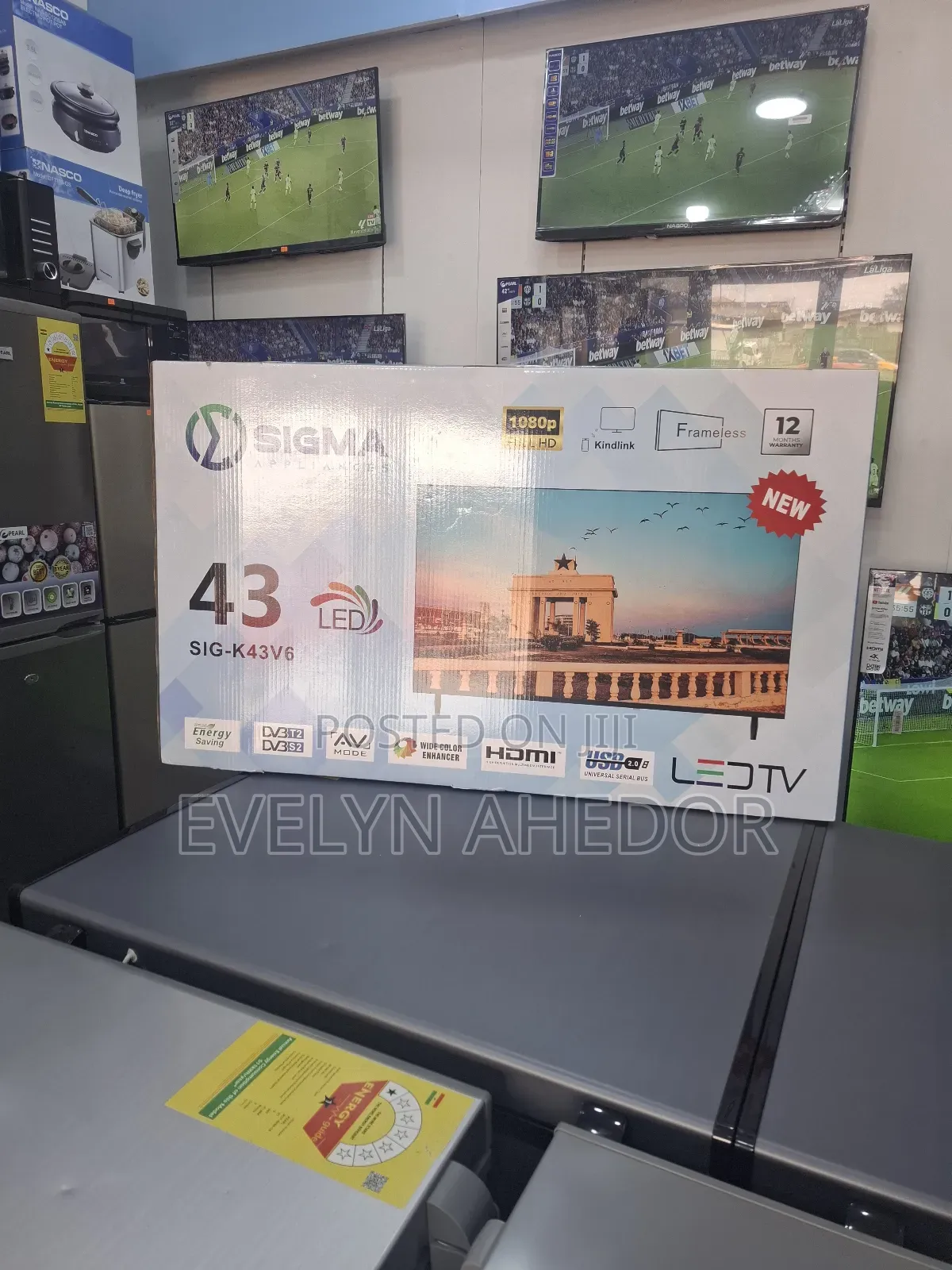 Exclusive Viewing Sigma 43 Inches Digital Satellite Tv for Sale