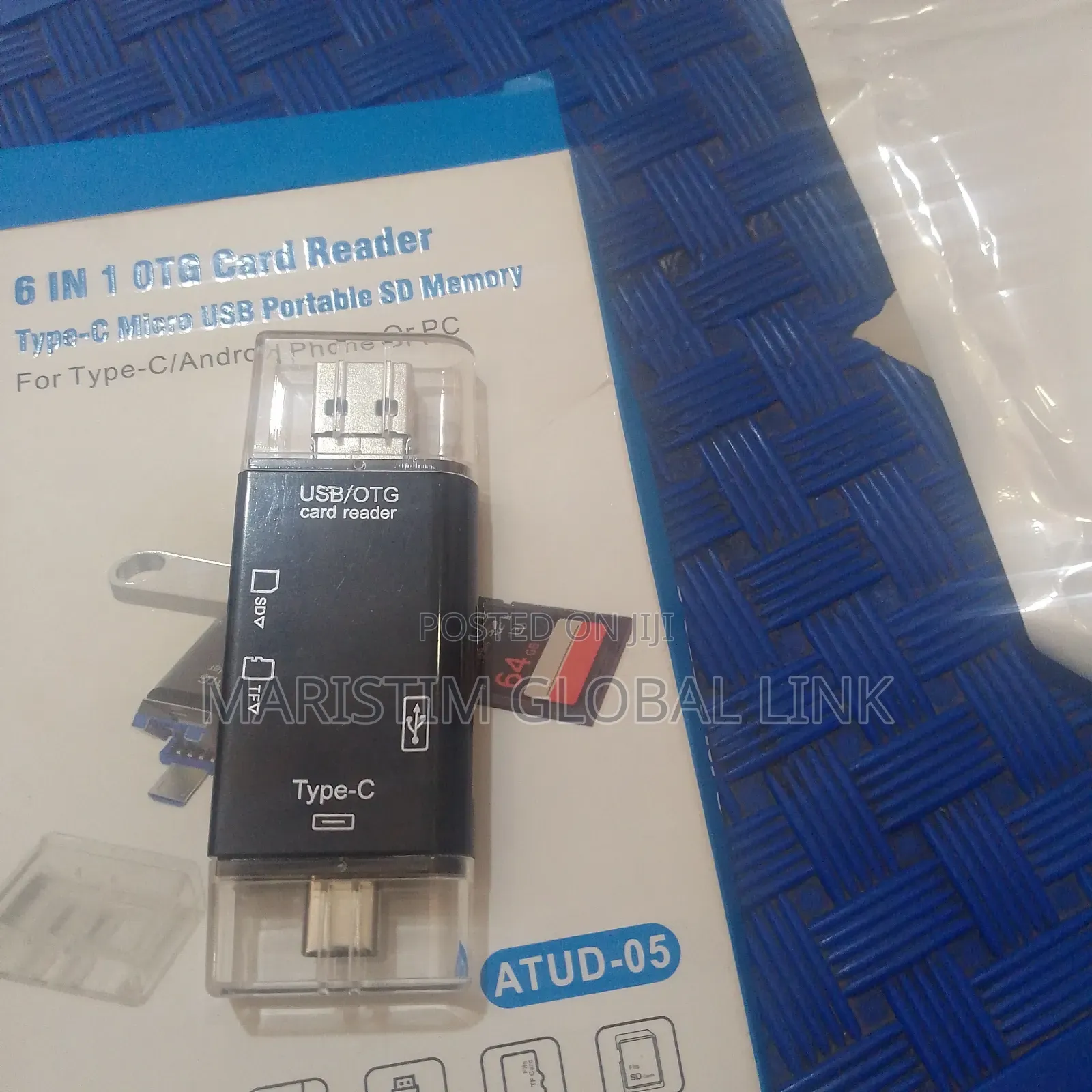 6 in 1 Otg Card Reader