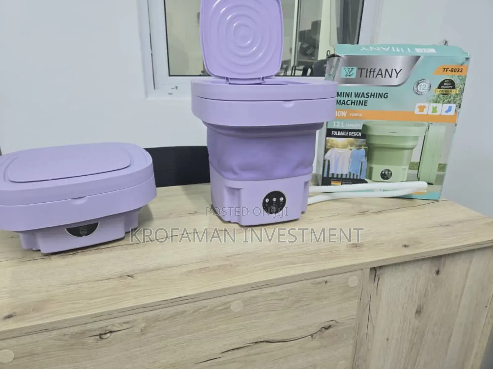 Tiffany Mini Fordable Washing Machine Fowm-12litres