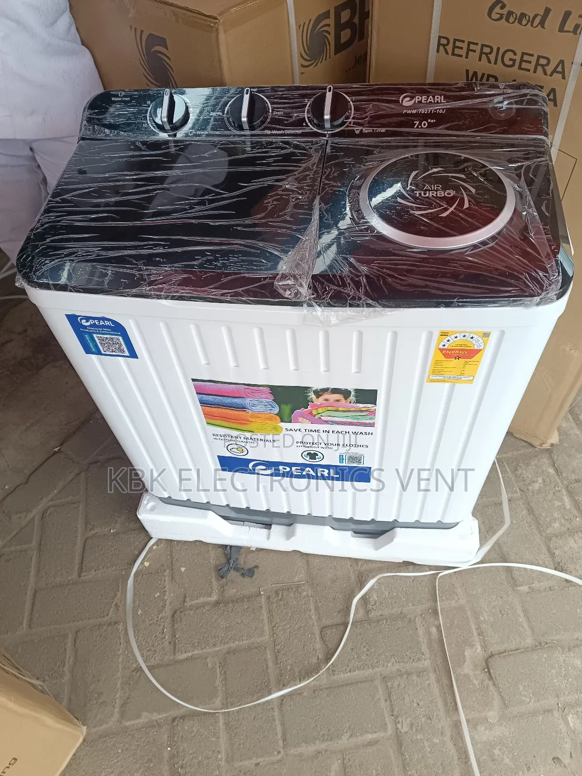 Pearl 7kg Twin Tub Washing Machine