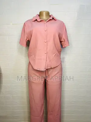 Pink Top and Down Set