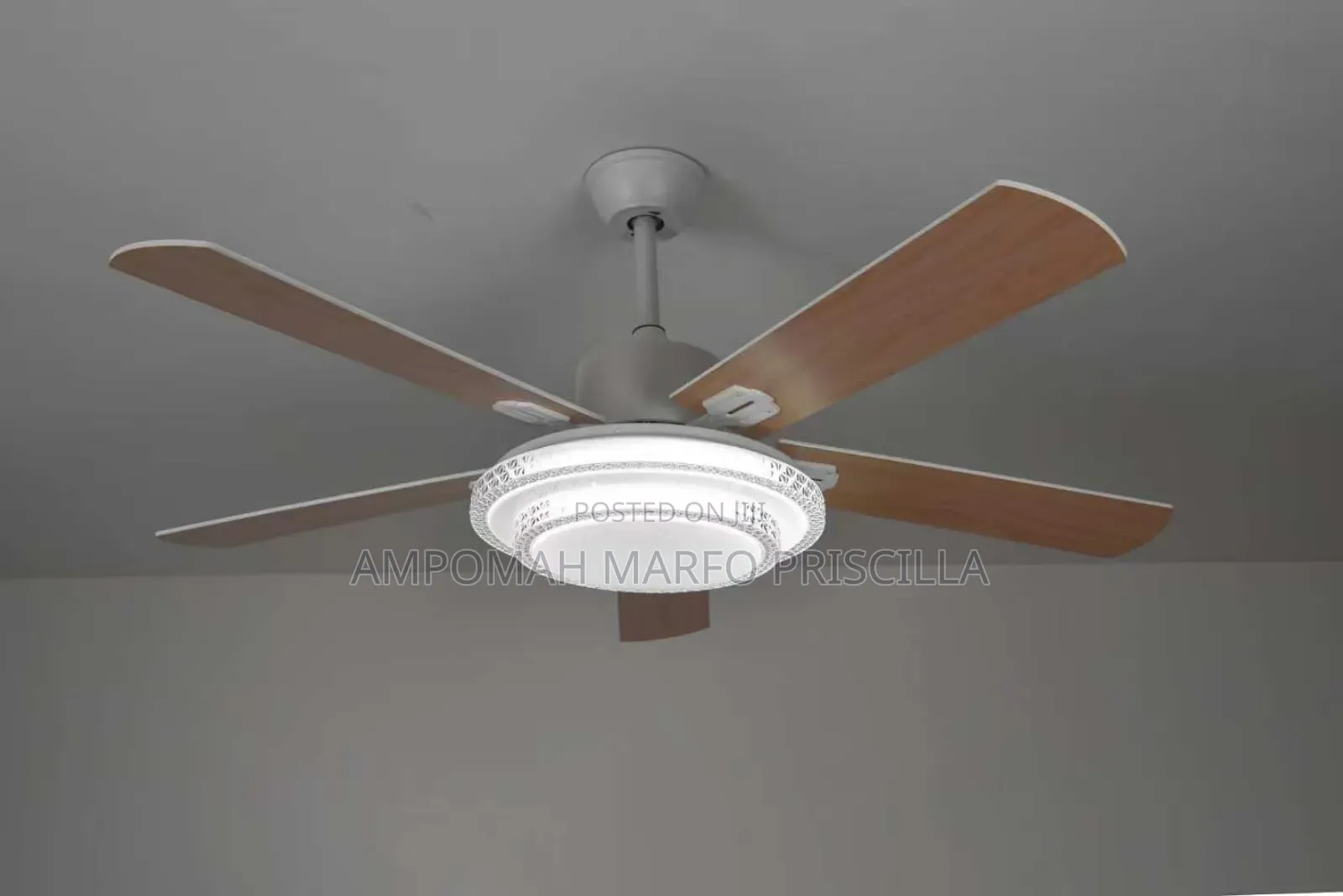 Fan Light With Remote Control