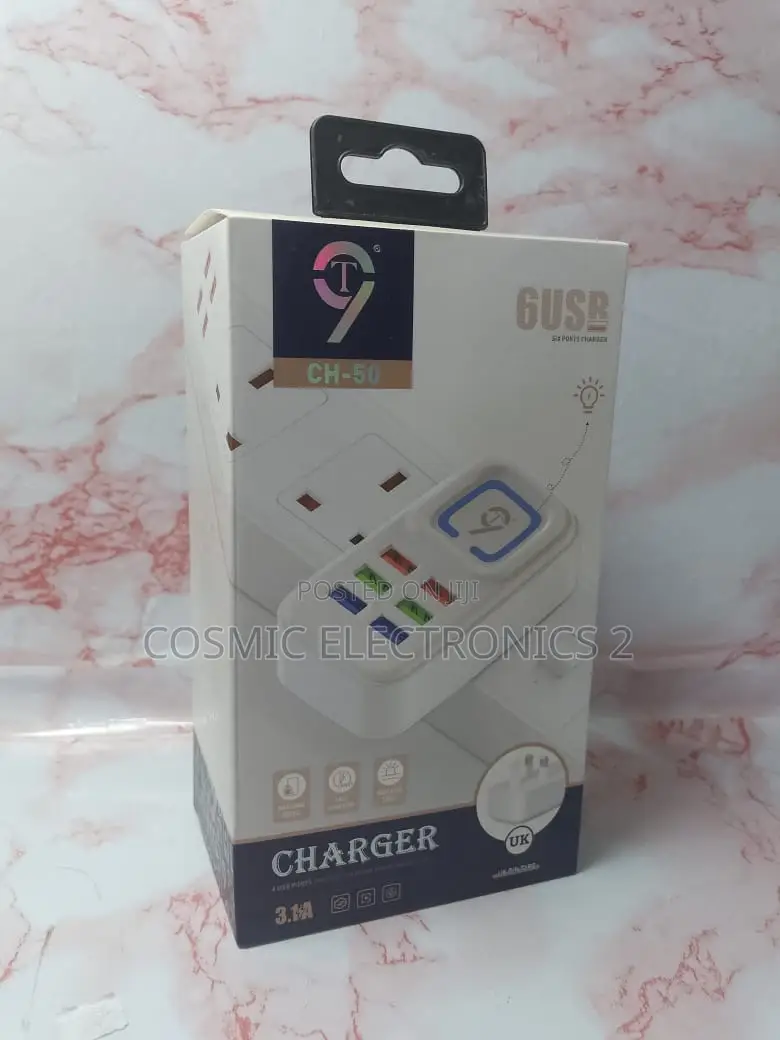 9t 6usb Travel Charger Ch-50