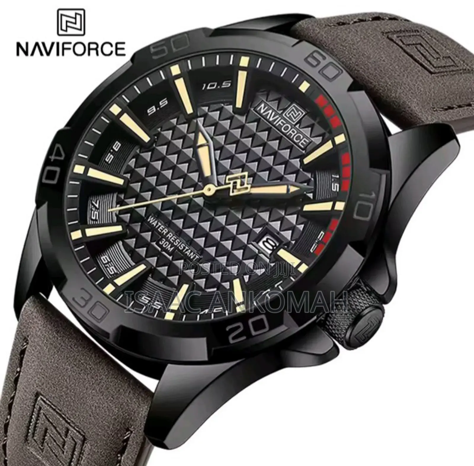 Naviforce Brown Watch