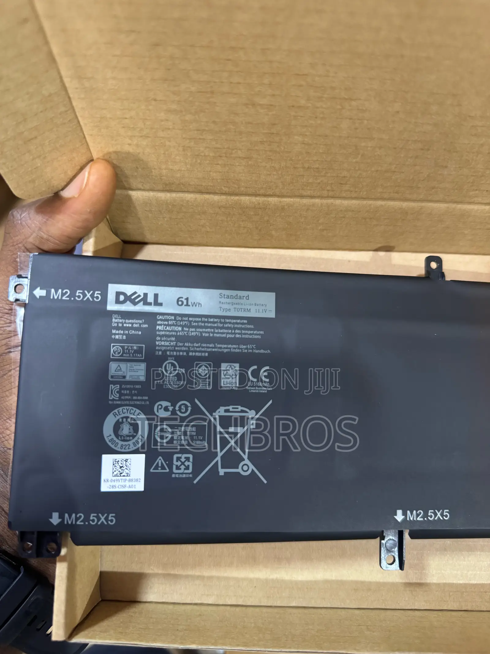 Original Dell Xps 9530/9535/Precision M3800 Battery Totrm