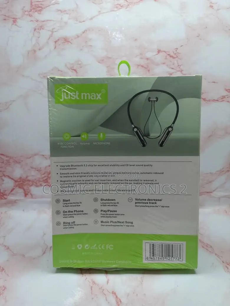 Just Max Wireless Neckband