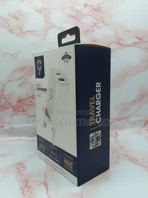9t Travel Charger Ch-23 (45w Super Fast Charger)