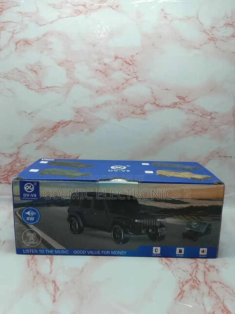 Dv-V8 Portable Wireless Car Speaker