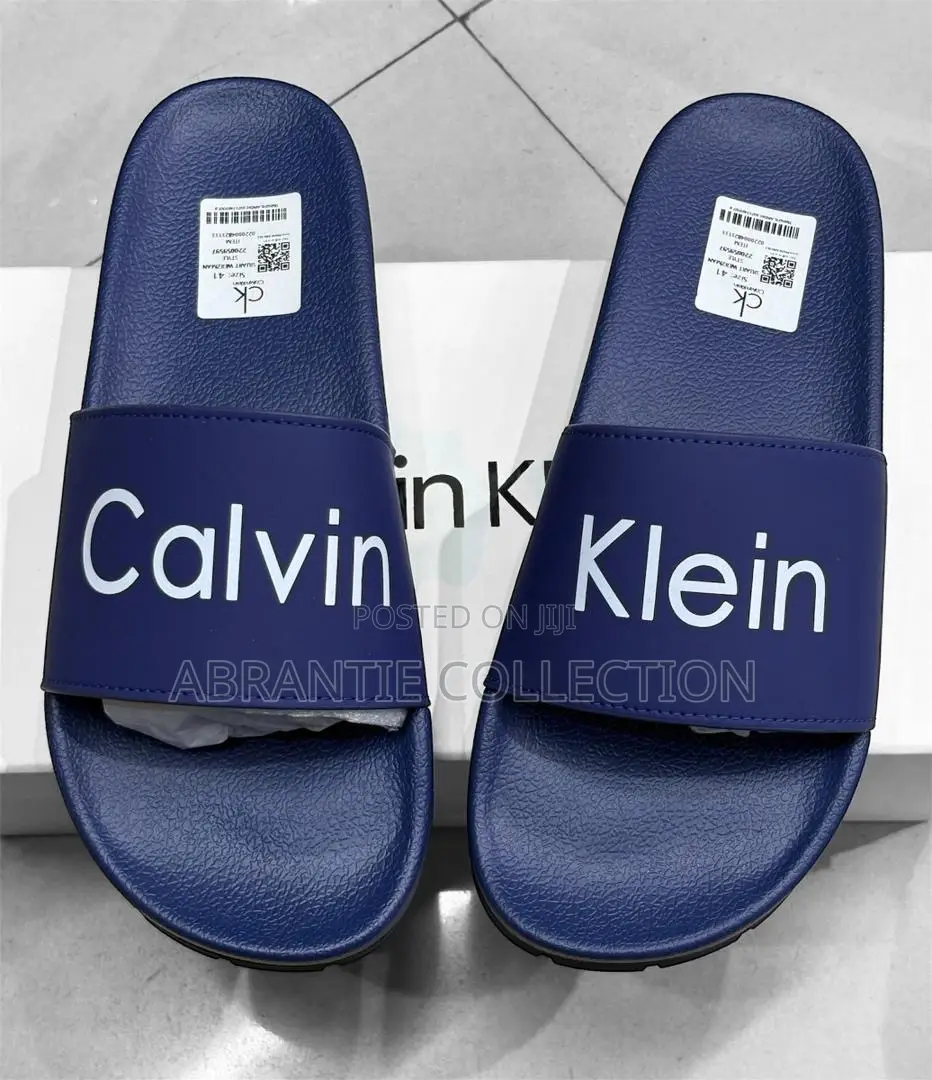 Authentic Calvin Klein Slides Available