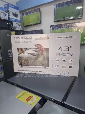 Nasco Flameless 43 Inches Digital Satellite Tv Brand New for Sale