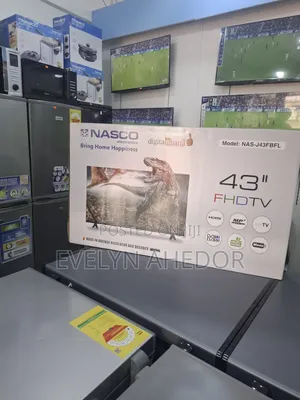 Nasco Flameless 43 Inches Digital Satellite Tv Brand New for Sale