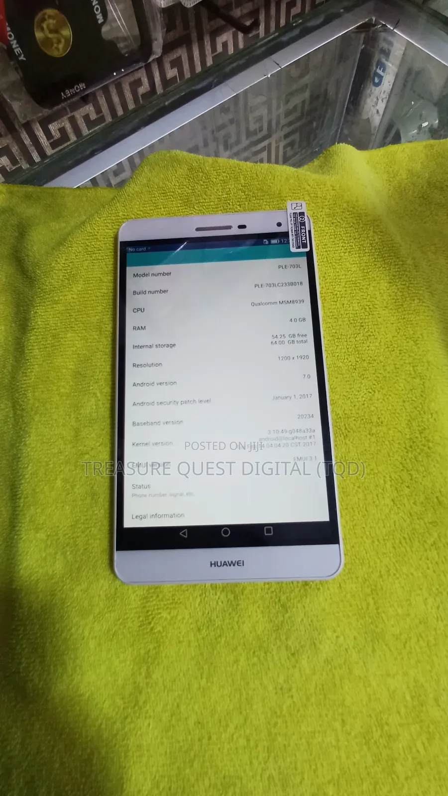 Huawei MediaPad T2 7.0 Pro 64 GB White