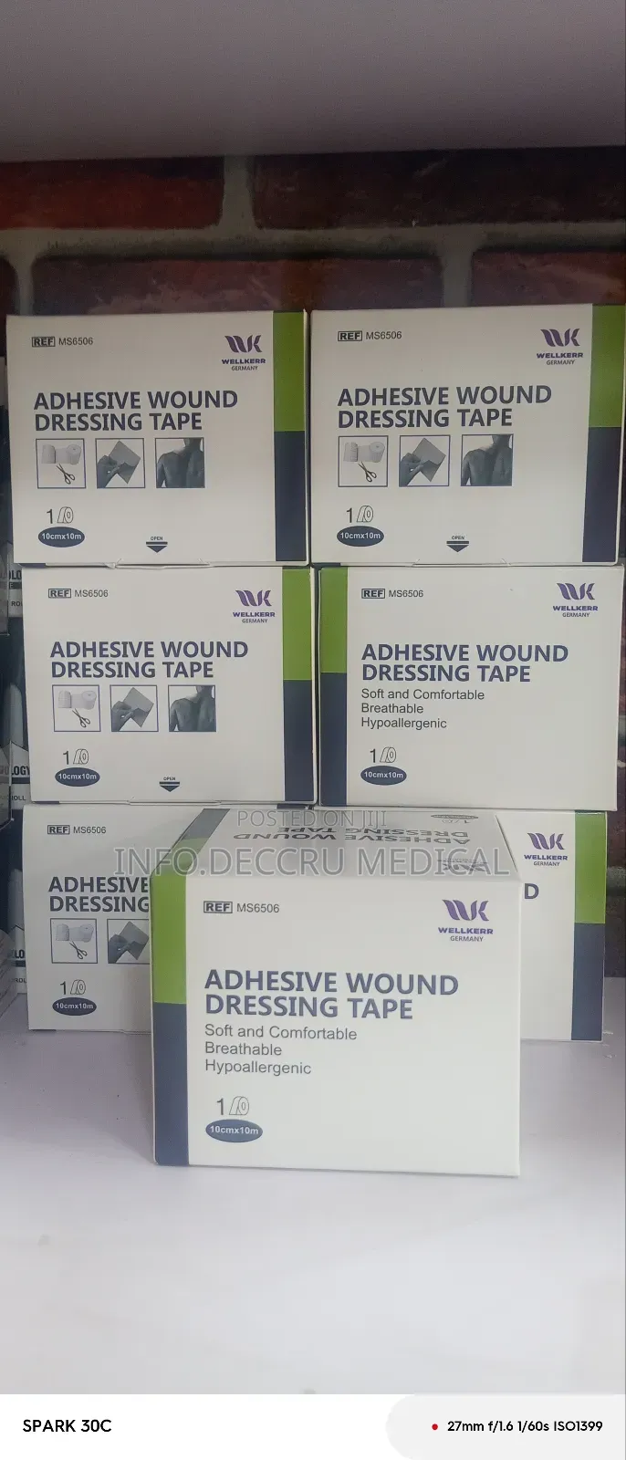 Adhesive Wound Dressing Tape