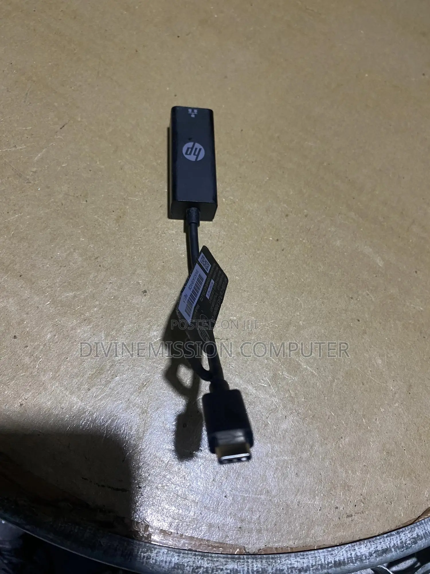 Hp Branded Type C to Tj45 Adapter G2, Usb C to Internet Adapter.