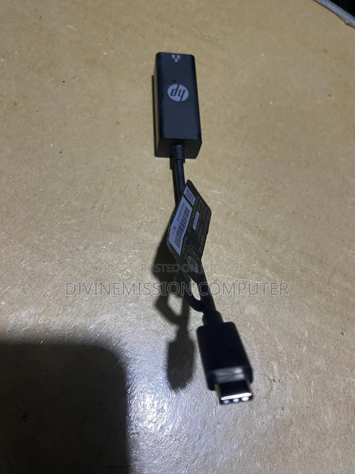 Hp Branded Type C to Tj45 Adapter G2, Usb C to Internet Adapter.