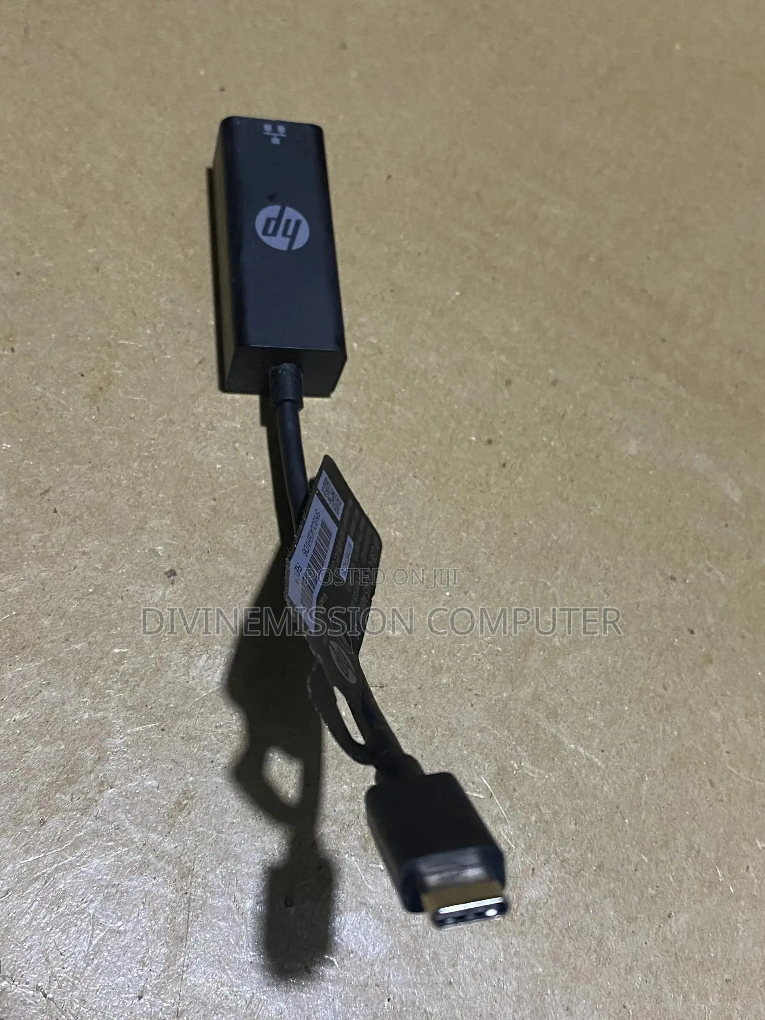 Hp Branded Type C to Tj45 Adapter G2, Usb C to Internet Adapter.