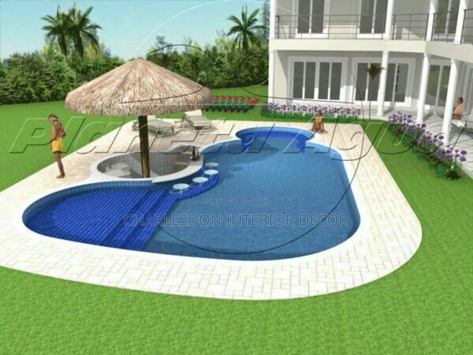 Water Pool Construction And Beautiful Pool Designs