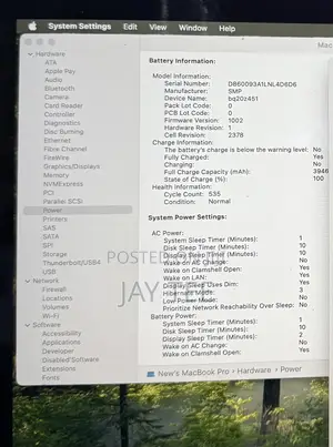 Laptop Apple MacBook Pro 2020 8GB Intel Core I5 SSD 256GB