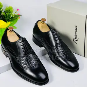 Richwanz Black Official Men Shoe