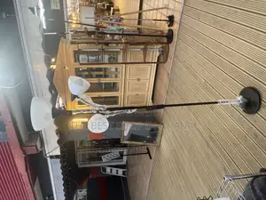 Floor Lamp With a Sensor Control and a Remote Control