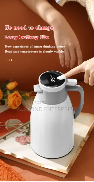 Lcd Smart Touch Display Vacuum Flask 2l
