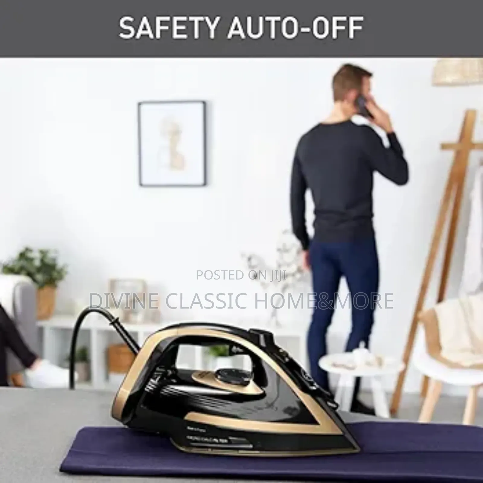 Tefal Puregliss Quick Efficient Steam Iron (Made in France)