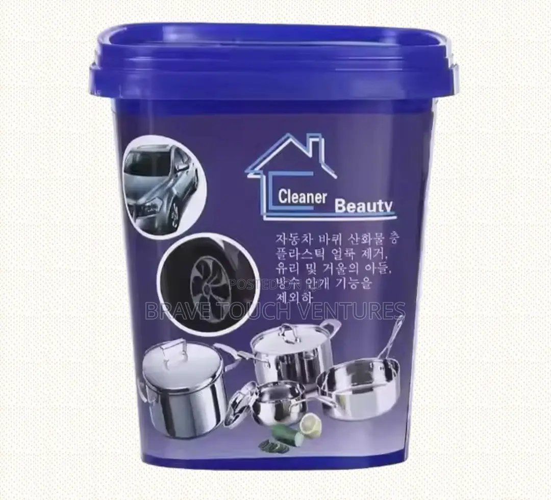 Stainless Steel Cookware Cleaning Paste Black Stain Remover
