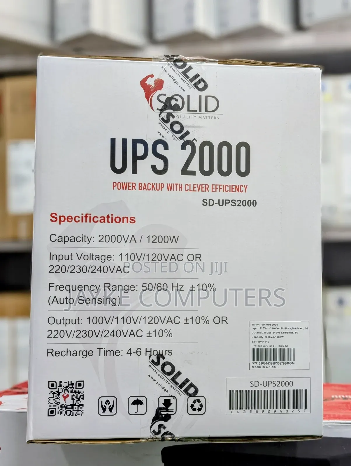 Solid Ups 2000kva