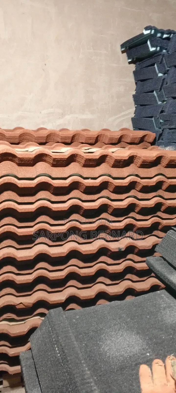 Adom Euro Roofing Tiles Coated With Stone Mable's