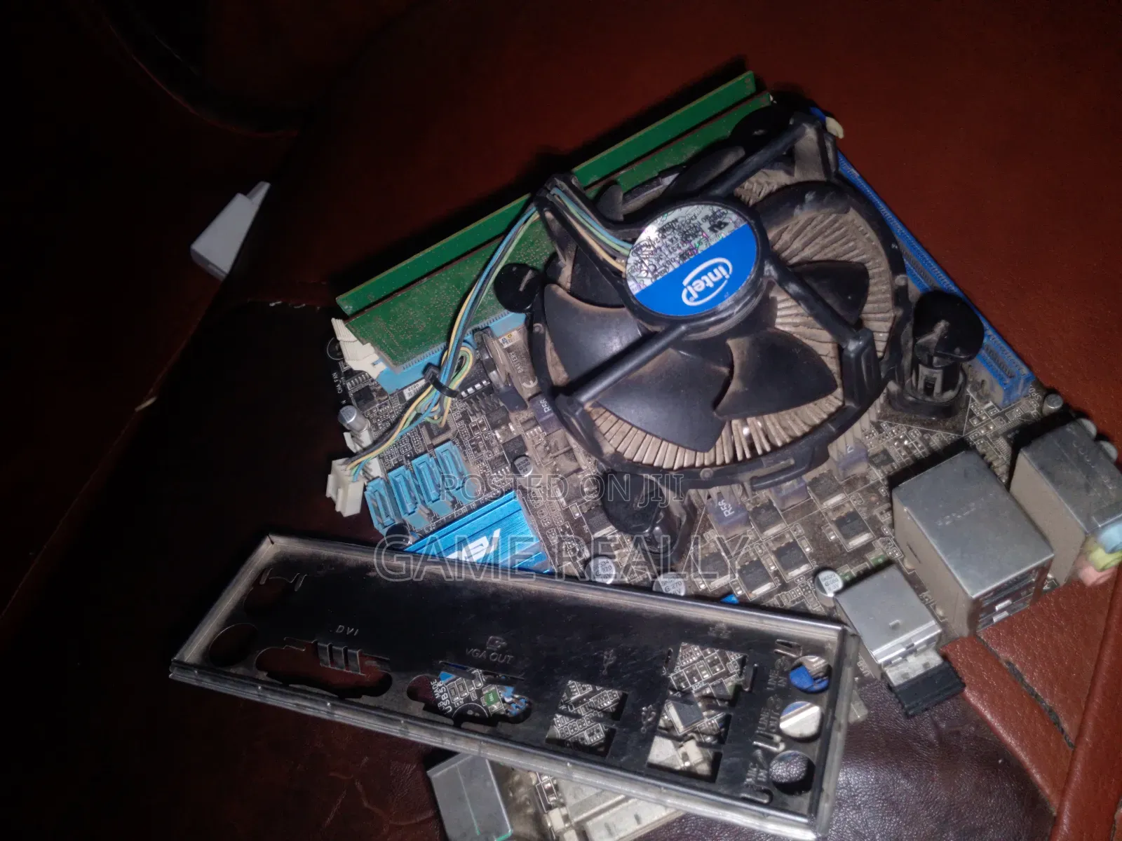 Asus Motherboard With Cpu and Ram