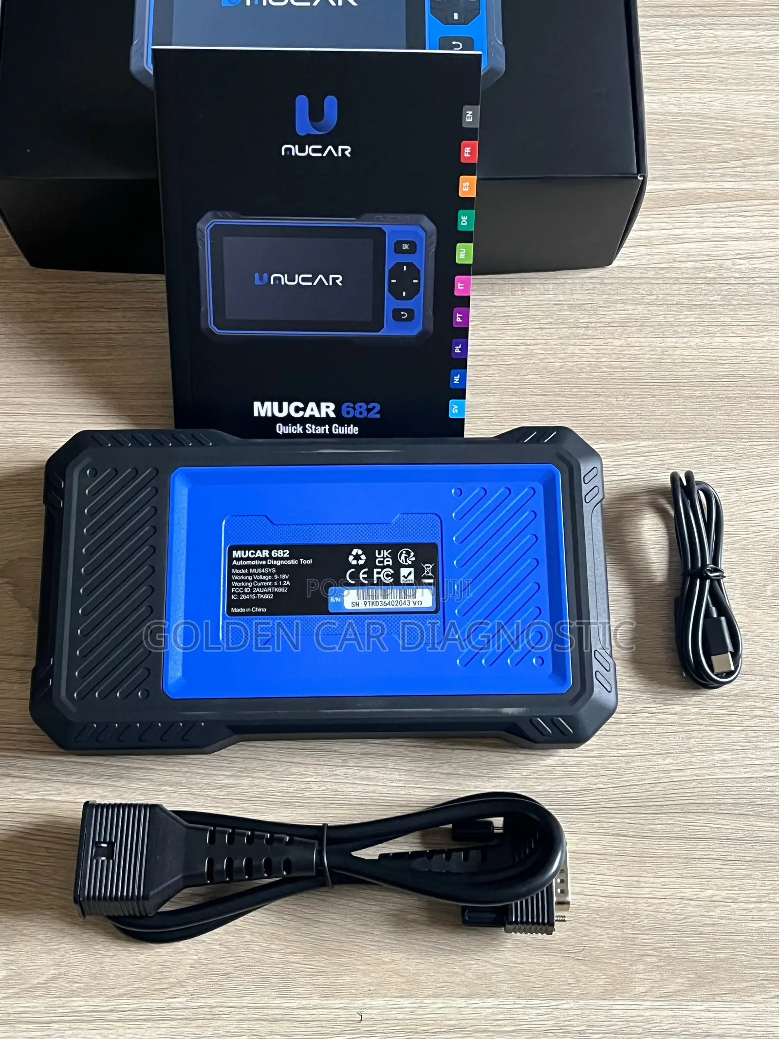 Mucar 682 Obd2 Car Diagnostic Scanner