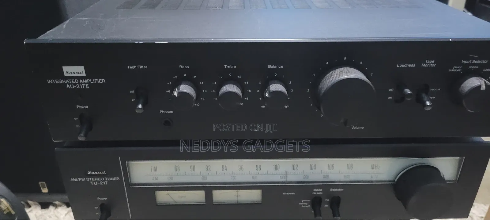 Sansui Au-217 Mkii Integrated Amplifier Matching Tu-217