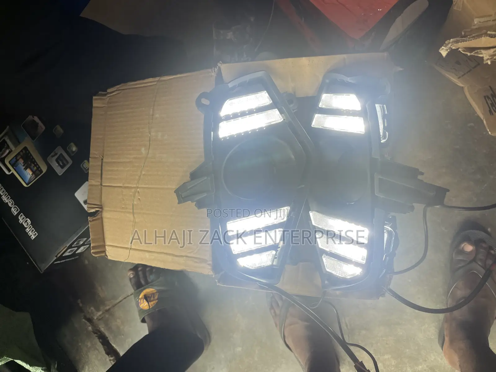 Rav 4 2019 Foglight Cover With Led