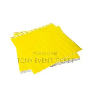 Yellow Tyvek Ticket Wristband