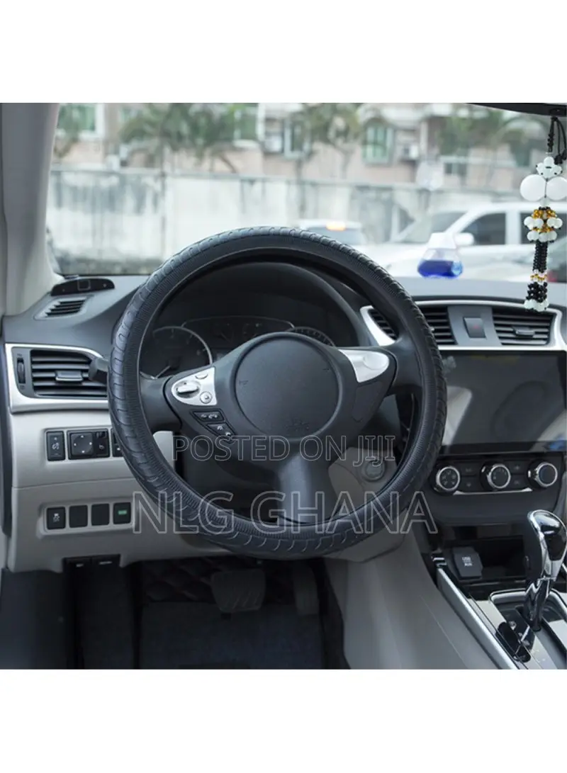 Car Tire Texture Steering Wheel Anti-Slip Grip. Tvx21132